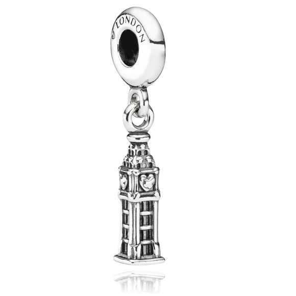 Pandora Jewelry - Retired Pandora Big Ben United Kingdom National Icon Bead Charm Sterling Silver